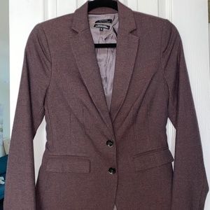 00 Purple Wool Blazer